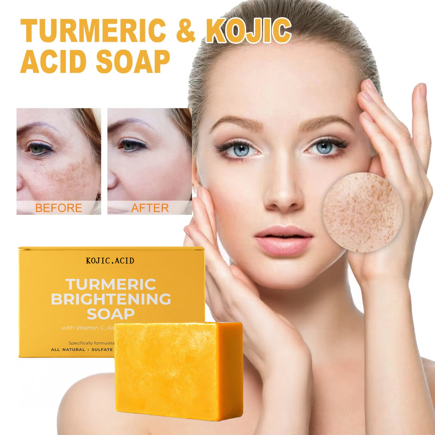 Kojic + Turmeric Cleansing Bar